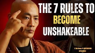 THE 7 RULES TO BECOME UNSHAKEABLE (MASTER YOUR MIND & CONTROL EVERYTHING) | SHE HANG YI Wealth