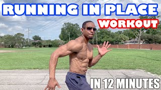 Running In Place Workout At Home - Lose Weight Fast in 12 Minutes