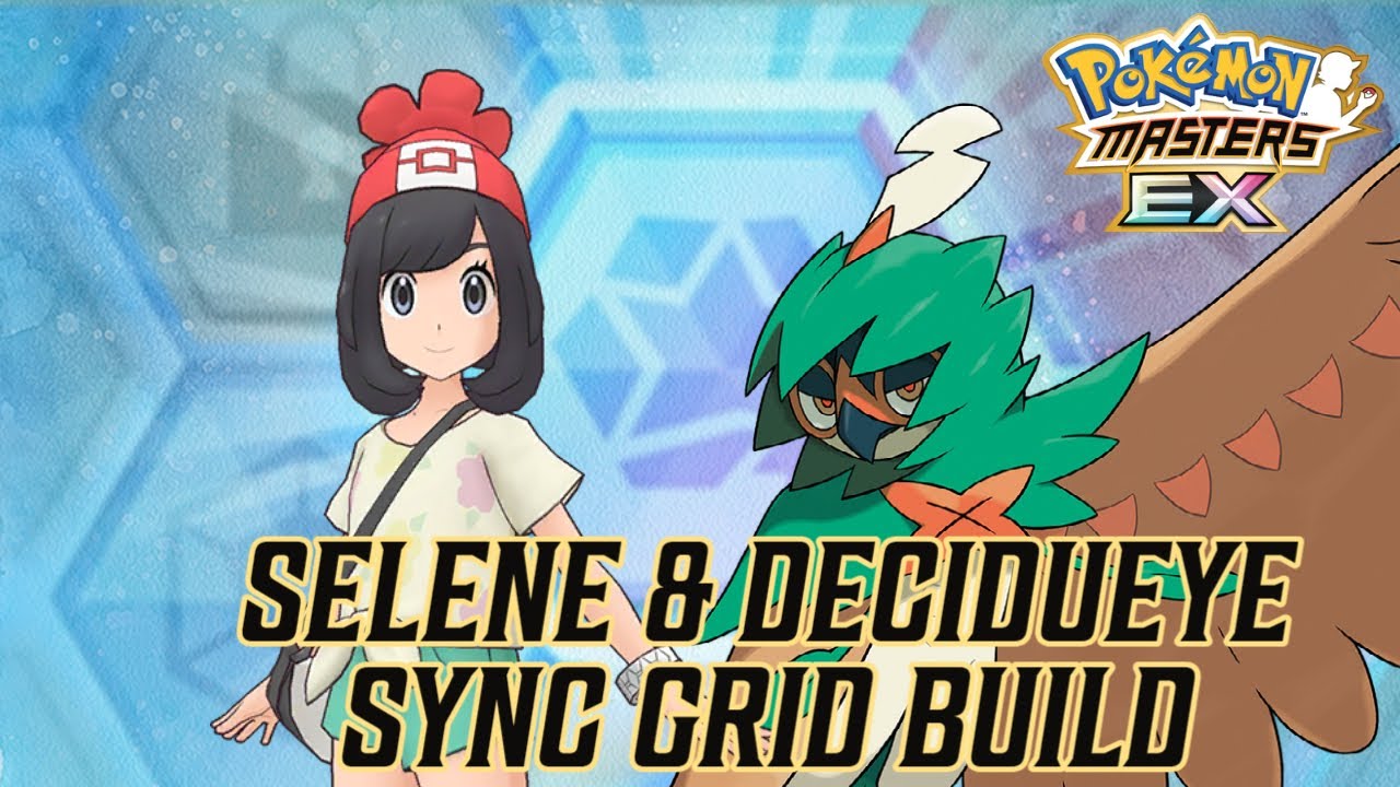 Selene & Decidueye Sync Grid Guide | POKEMON MASTERS EX - YouTube
