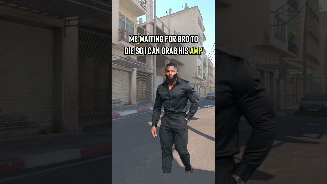 "Trust me, just peek mid"