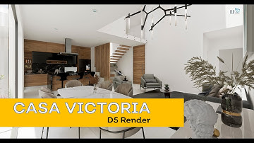 Casa Victoria Interior, Animación con D5 Render