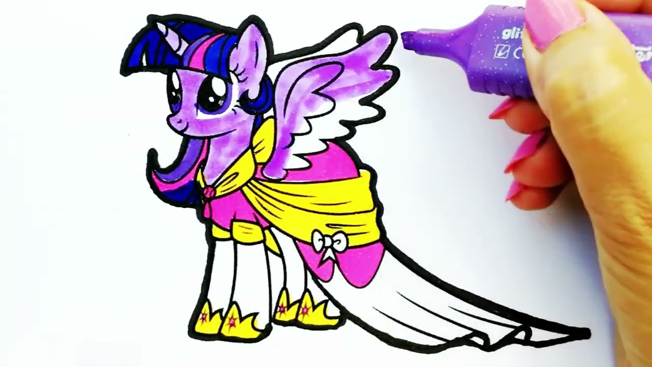 Twilight Sparkle Alicorn Coloring Pages Twilight Sparkle Alicorn Coloring Pages