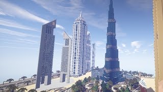 minecraft dubai city - майнкрафт дубай (unfinished)