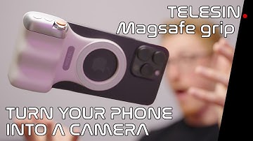 Make your phone ‘FEEL’ like a camera - Telesin magsafe camera grip & selfie light