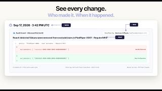 Configuration Drift History