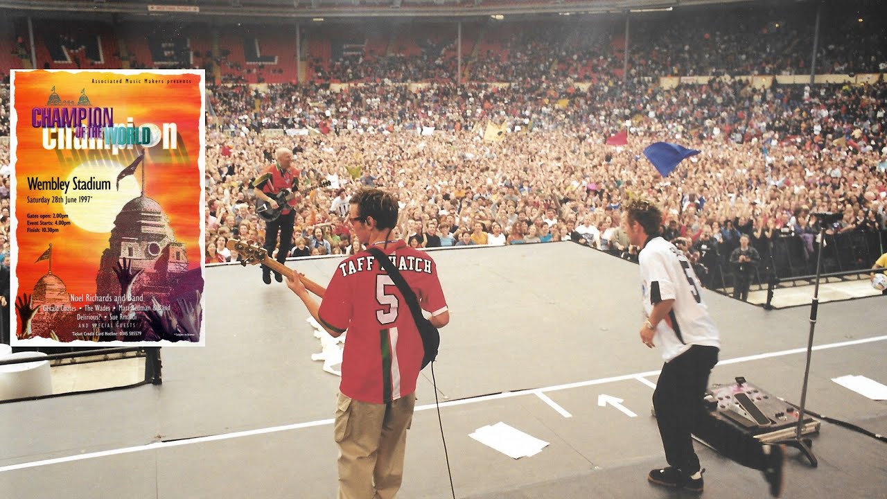 Video # 5 - Delirious? - Sanctify - Champion of the World, Wembley Stadium 1997