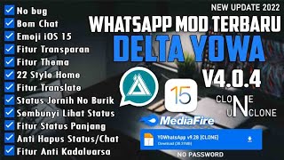 WhatsApp Delta Terbaru 2022 || Delta Yowa v4.0.4 Fitur Lengkap -No Password screenshot 5