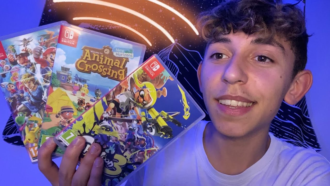 ASMR • Mes jeux ✨NINTENDO SWITCH ✨ 🎮