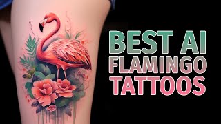 Flamingo Tattoos: A Visual Tribute to the Elegance of Flamingos in Ink