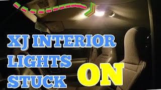 Jeep Cherokee XJ interior lights stuck on? This may be your fix!