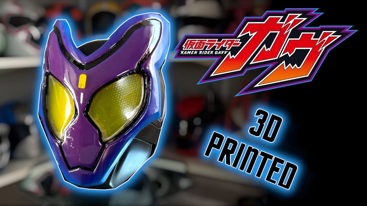 Poppin Gummy! Lets Make a Kamen Rider Gavv Helmet! 仮面