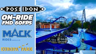 Poseidon at Europa Park | POV OnRide - Full HD 2023 | Mack Rides Water Coaster
