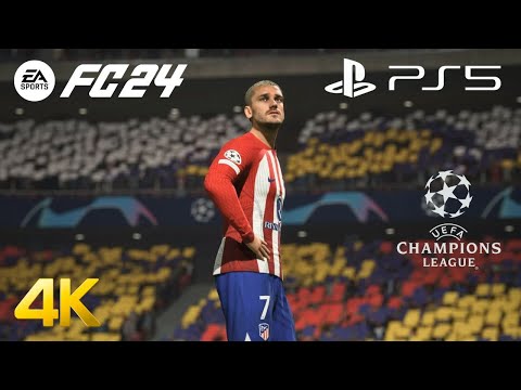 FC 24 - Atlético Madrid vs. Dortmund | UEFA Champions League | Cuartos de final - Ida | PS5™ [4K60]