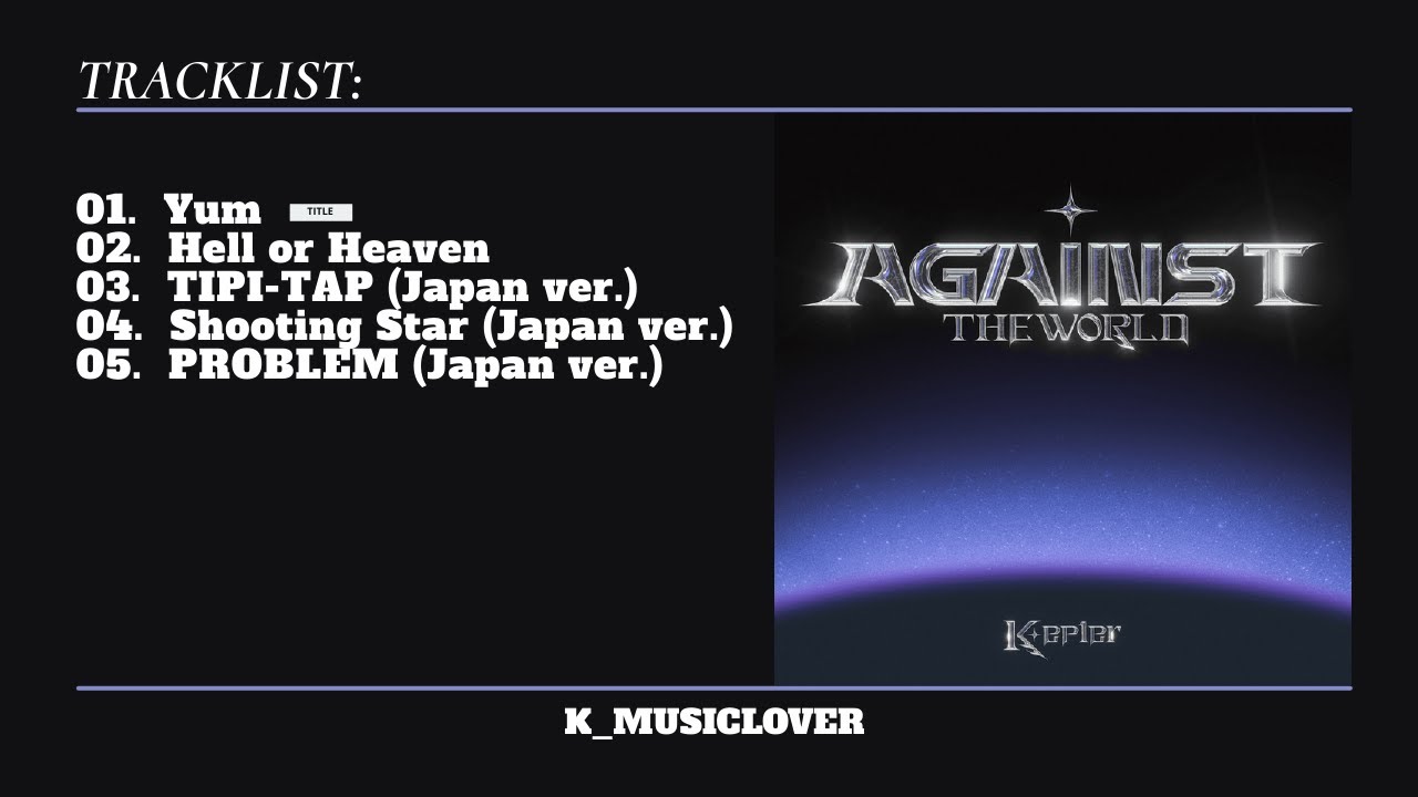 Kep1er (케플러) - 1st JAPAN EP [AGAINST THE WORLD] - YouTube