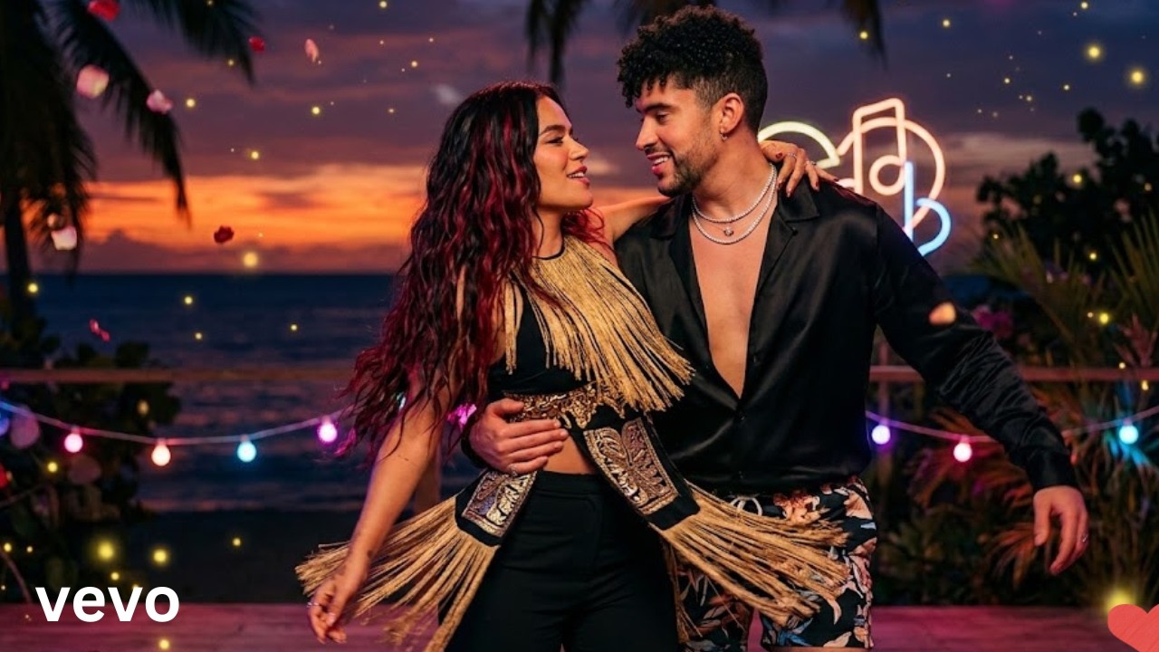 Karol G x Bad Bunny -  Light of My Night  | Dueto Romántico Baile 2026 | Latin Pop Cumbia Flamencot