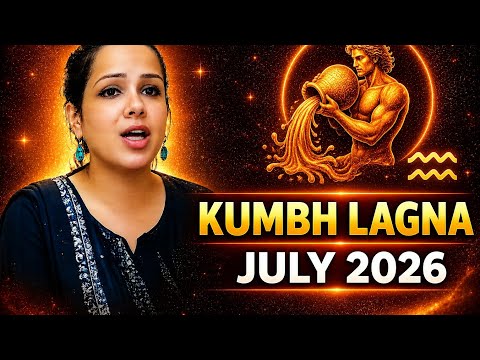 कुंभ लग्न जुलाई 2026 Aquarius ♒ lagna predictions for July 2026 #astrology 