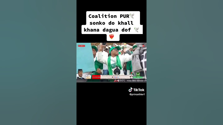 méga meeting de pure sonko