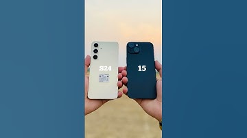 Samsung s24 vs iPhone 15 camera test 🔥