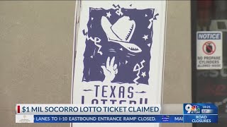 $1M Socorro lottery ticket claimed