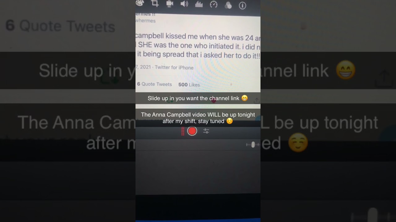 Exposing Anna Campbell (full video coming later tonight!!!)