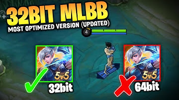 32-bit MLBB | Most Optimized Version to Reduce FPS Drops in Mobile Legends | 2022