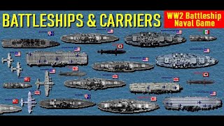 Battleships and Carriers Content Review & Gameplay - Naval Strategy Game screenshot 1