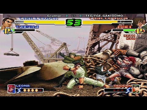 KOF 2000 OTC - Gruntar vs TFG/FGE.GAKIDOMO