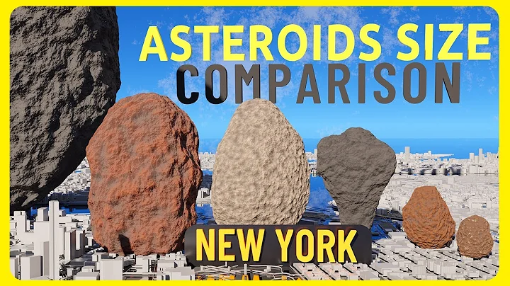 ASTEROIDS SIZE COMPARISON 3D
