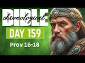 Day 159 Proverbs 16–18 | One Year Chronological Audio Bible | Soothing Music &amp; Voice | Mary Avatar