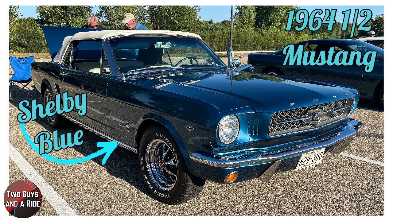 Carroll Shelby Stole this BLUE - Steve's Rare 1964 ½ Mustang - YouTube