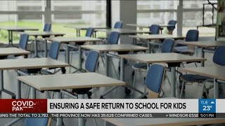 Ensuring a safe return to school for kids