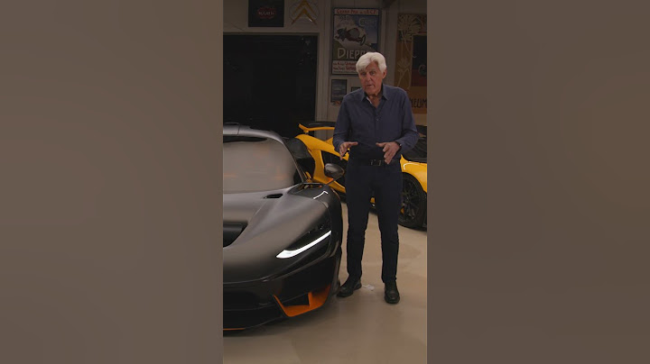 The MClaren W1, Jay Leno's First Look