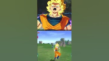 Sparking Zero vs Raging Blast #dragonballsparkingzero #shorts #goku