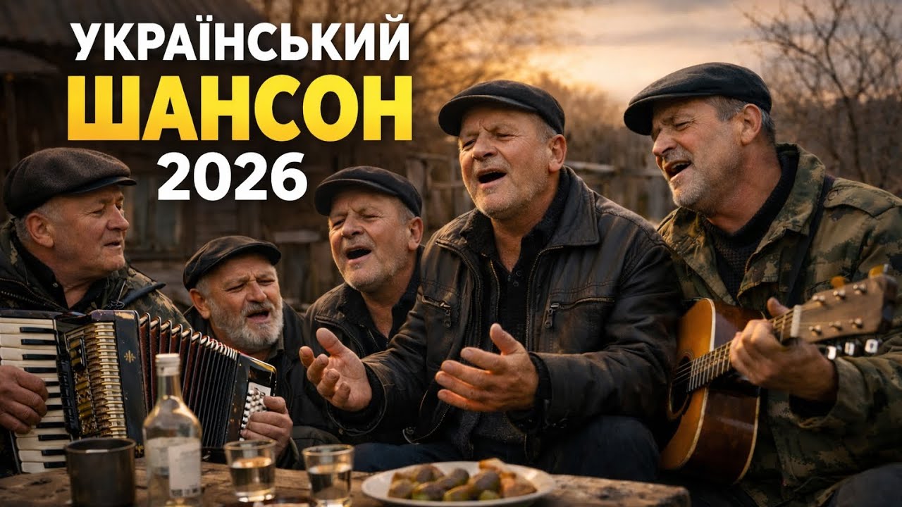 Український шансон 2026 – пісні про життя, любов і справжні почуття