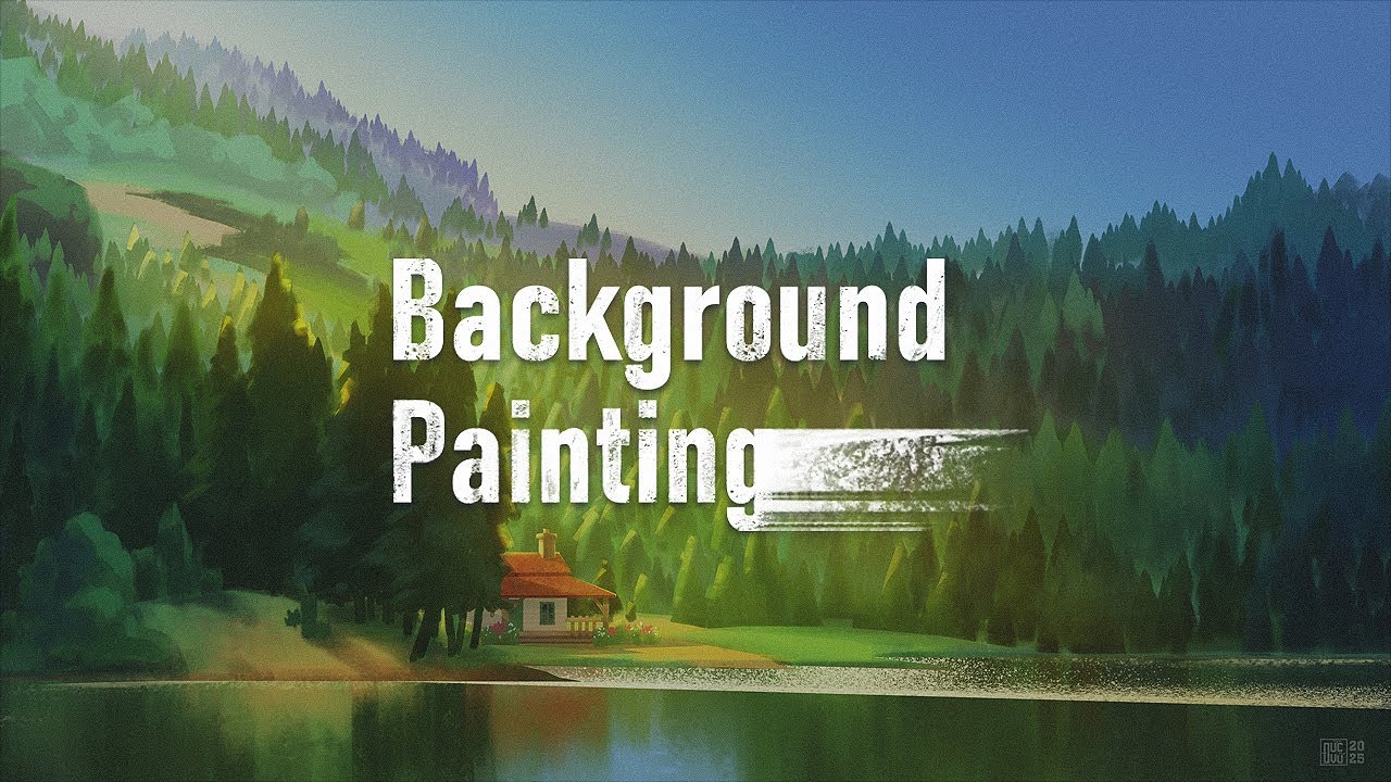 Background Painting Timelapse - YouTube