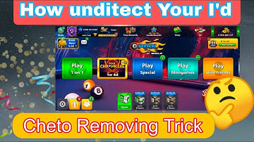 Remove Cheto Hackers By Follow This Steps😍😍8 ball pool || GAME ON JUNED