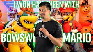 I Made a Bowser and Mario Costume