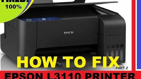 HOW TO FIX Epson L3110 Printer ALL LIGHTS BLINKING/ FLASHING I 100% FIXED (TAGALOG/ Part-2)