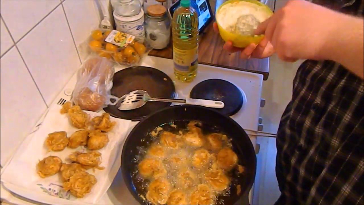 Frittierte Champignon nach meiner Art - YouTube