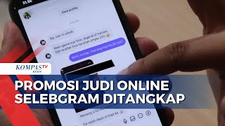 Promosi Judi Online Selebgram Ditangkap Polisi