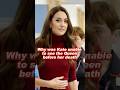 Why was Kate unable to see the Queen before her death #princesskate #meghan #queenelizabeth #royal