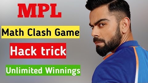 MPL Math Clash Game hack trick | unlimited winning game trick | Unlimited cash trick | mpl hack trik