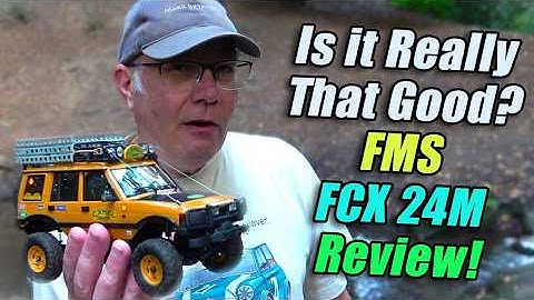 Best Micro Crawler? FCX24M Land Rover Discovery Unbox, Review & Real World Test!