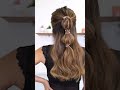 Easy Half Up Bubble Ponytail | Knot Me Pretty #shorts