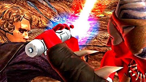 Star Wars: The Force Unleashed | Dark Side Anakin Skywalker VS Shaak Ti [MOD]