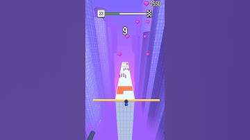 Roof Rails 2 Walkthrough Gameplay ( Android, iOS ) #shorts