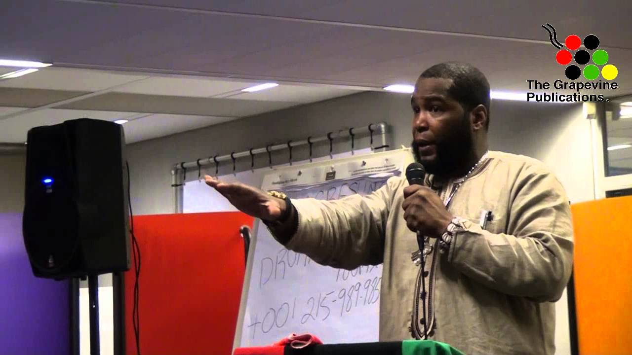 Lecture by Dr Umar Johnson in Amsterdam