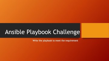 Ansible Tutorial | Ansible Playbook Challenge #1 | Tech Arkit