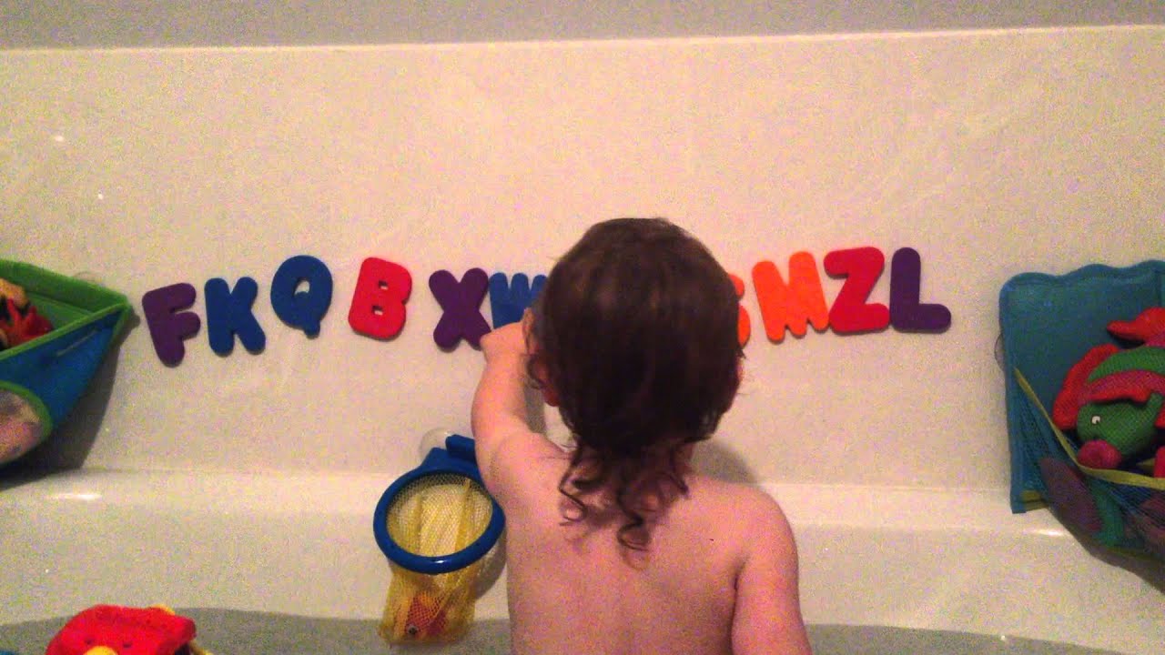 Bathtub Letters 1 YouTube