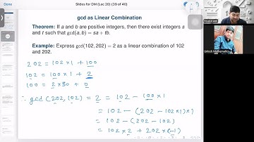 Discrete Mathematics | Lec-20 | GCD as Linear Combination & Modular Inverses | Examples